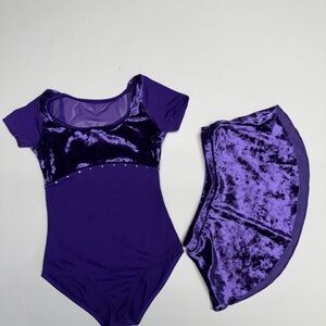 Bloch Purple Kids Dance Costume